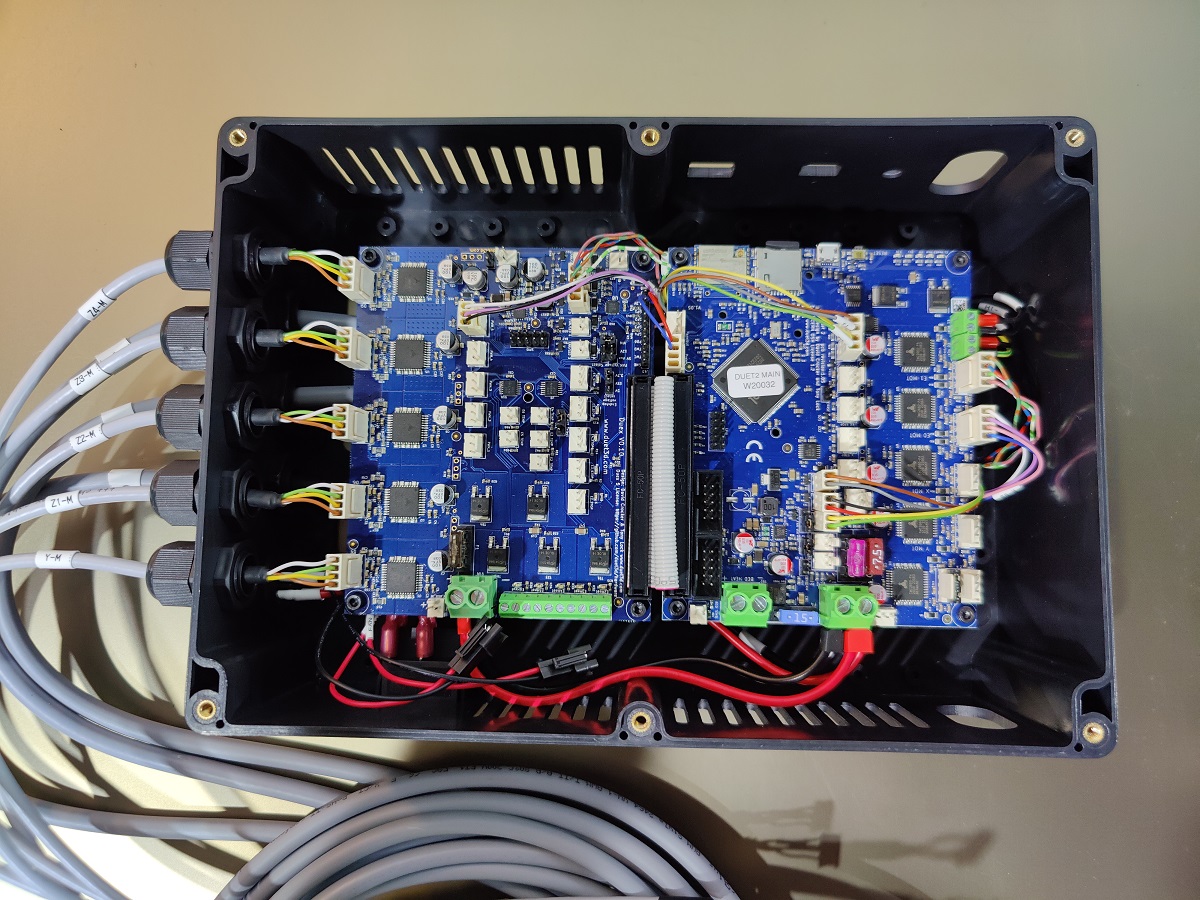 Duet 2 WiFi and DUEX electronics
