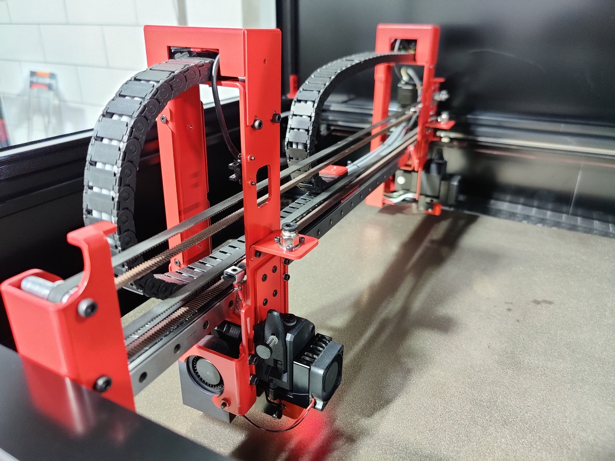 Modix IDEX independent dual extrusion